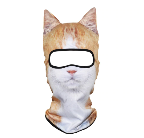 Image of Cat Winter Face Mask
