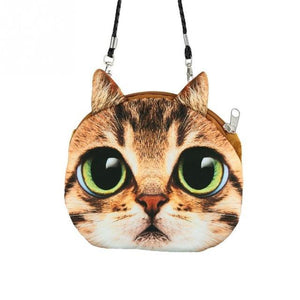Retro Cartoon Cat Handbag, Accessories - catsbeststore
