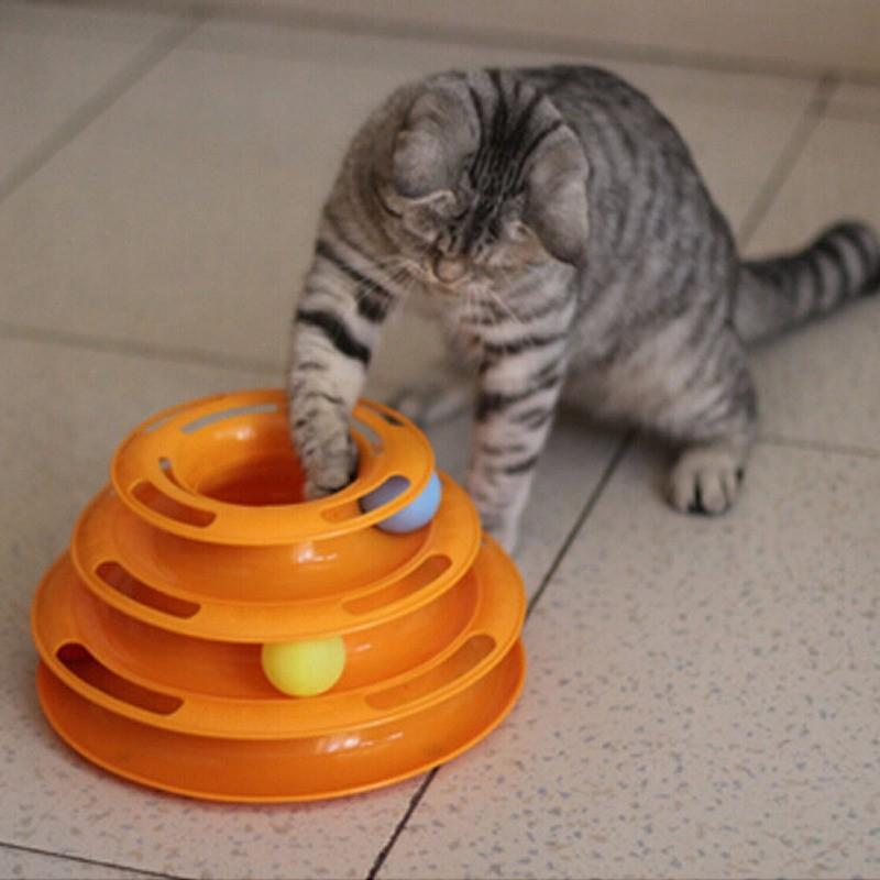 Triple Disk Cat Toy, Accessories - catsbeststore