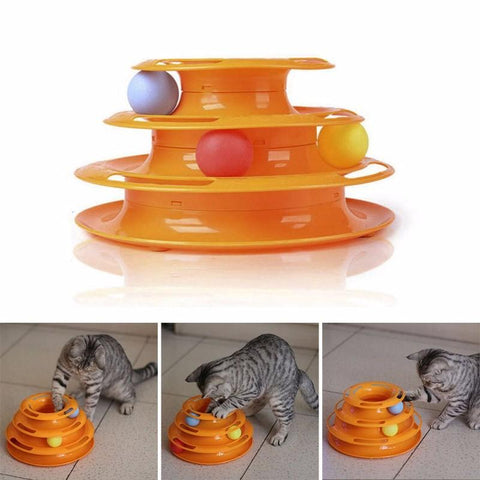 Image of Triple Disk Cat Toy, Accessories - catsbeststore