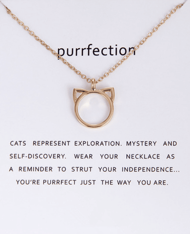 Image of Cute Cat Necklace, Jewelry - catsbeststore