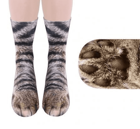 Image of 3D Cat Paw Socks, Clothing - catsbeststore