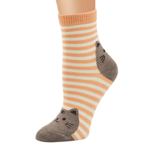 Image of Striped Cat Socks, Clothing - catsbeststore