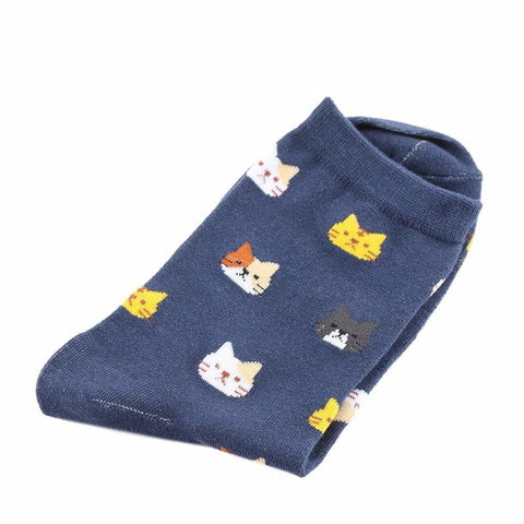 Image of Cat Pattern Socks (long), Clothing - catsbeststore