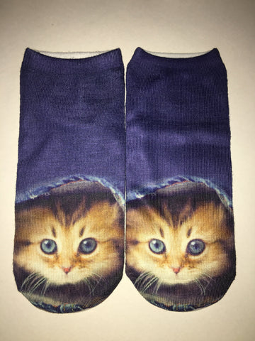 Image of 3D Printed Cat Socks, Clothing - catsbeststore