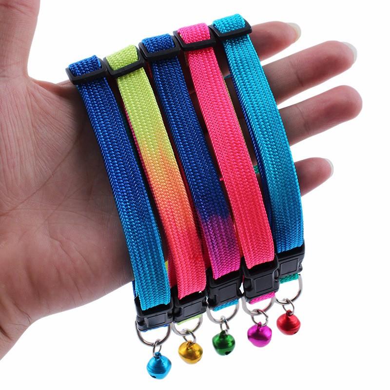 Rainbow Cat Collar (Bell), Accessories - catsbeststore